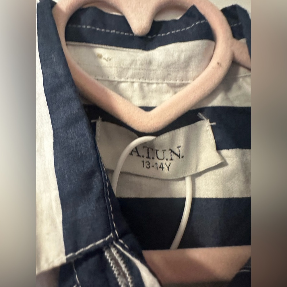 A.T.U.N stripped dress kids - Picture 9 of 9